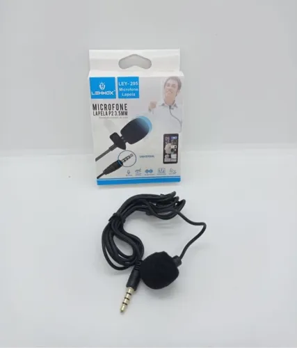 Microfone de lapela