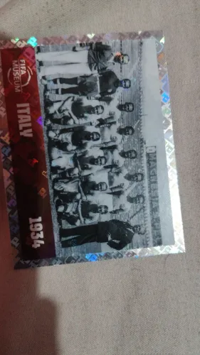 FIGURINHA COPA 2026 MUSEUM ITALY 1934