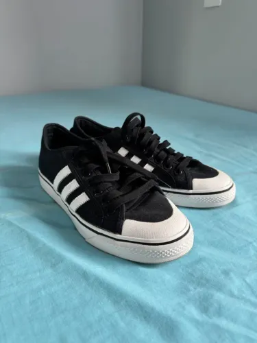 Tênis Adidas Nizza Original - Preto e Branco