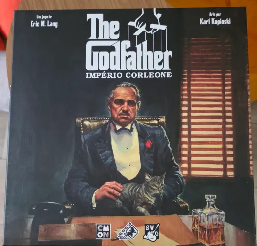 The Godfather boardgame jogo de tabuleiro