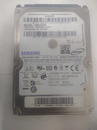 HD Samsung HM250HI 250GB SATA
