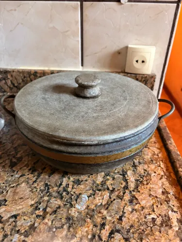 Panela de pedra 