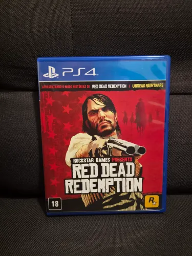 jogo ps4 red dead redemption 1 midia física