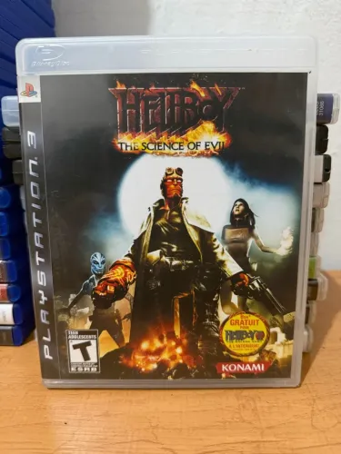 HELLBOY THE SCIENCE OF EVIL PS3 AMERICANO ORIGINAL RARO