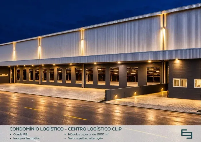 Galpão para alugar em Conde/PB com 2.634,00 m² em condomínio logístico