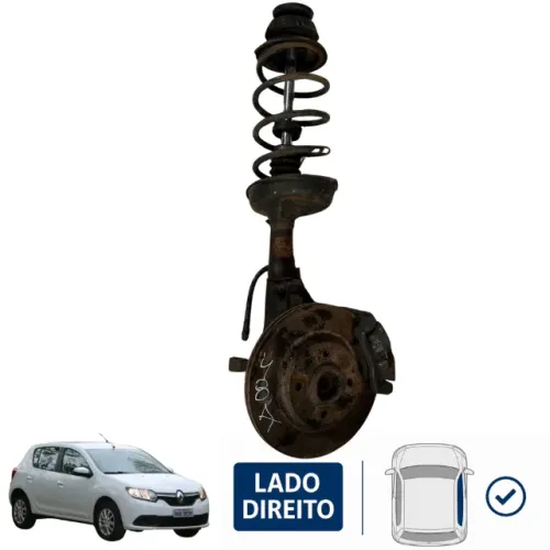 Torre Suspensão Telescópio direito Renault Sandero 2015 a 2023
