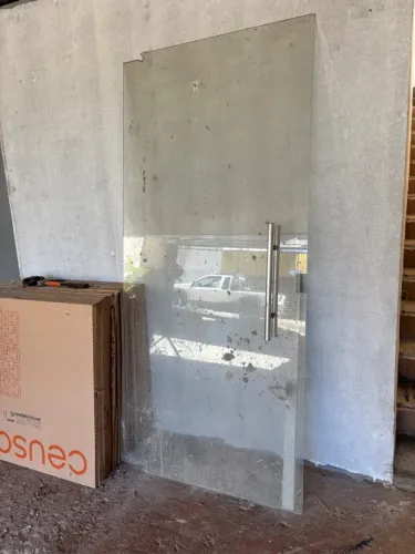 Porta de vidro