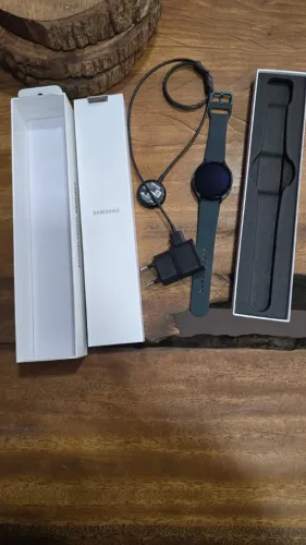 Galaxy Watch 4 Bluetooth 44mm 16gb 1,5gb Ram Verde Samsung