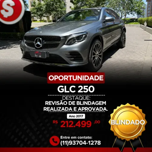 Mercedes-Benz GLC 250 Coupe 4matic 2.0 TB 16V Aut. 2017