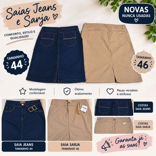 Saias Femininas Novas