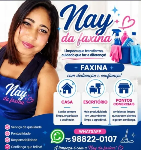 Faxineira e Diária