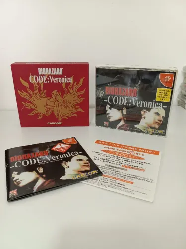 Resident evil Code Verônica Dreamcast J