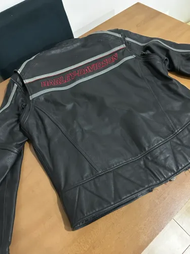 Jaqueta couro Harley Davidson