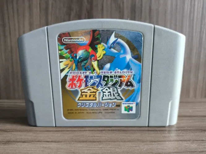 Jogo Nintendo 64 Pokémon Stadium Gold & Silver original japonês