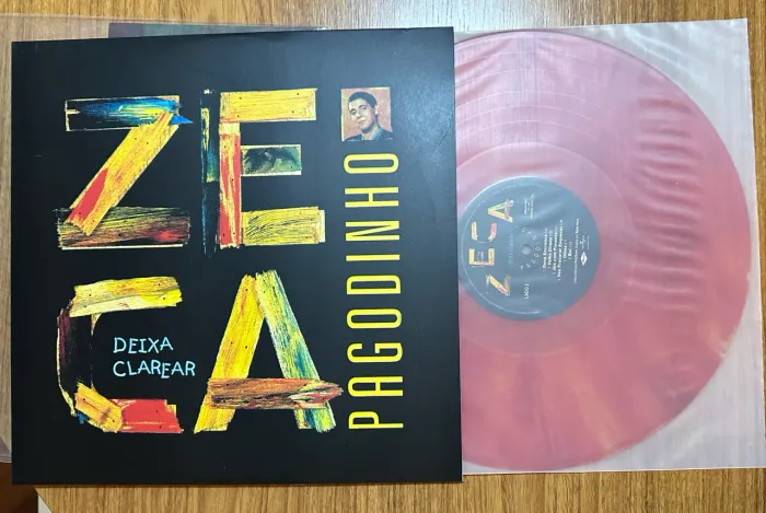 Zeca Pagodinho Deixa Clarear lp vinil Clube Do Vinil