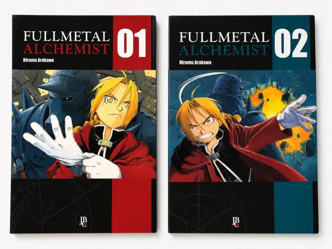 Fullmetal Alchemist Brotherhood Volume 1 e 2
