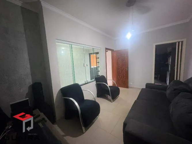 Casa Térrea à venda 3 quartos 1 suíte 2 vagas Ipanema - Santo André - SP