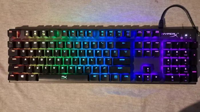 Teclado Mecânico hyperx alloy fps rgb Full size