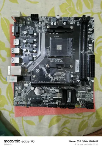 Placa MÃE A520M NOVA