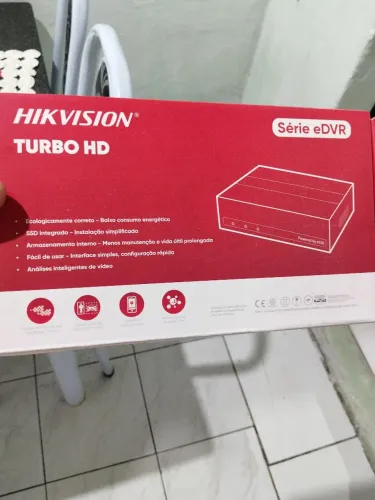 DVR hikvision 4 canais série eDVR