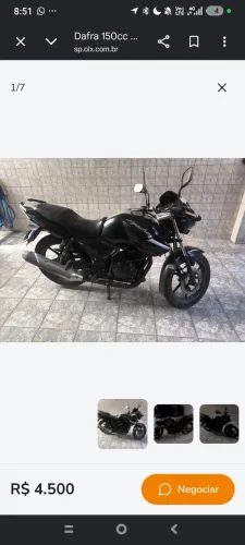 Moto Dafra Apache 150