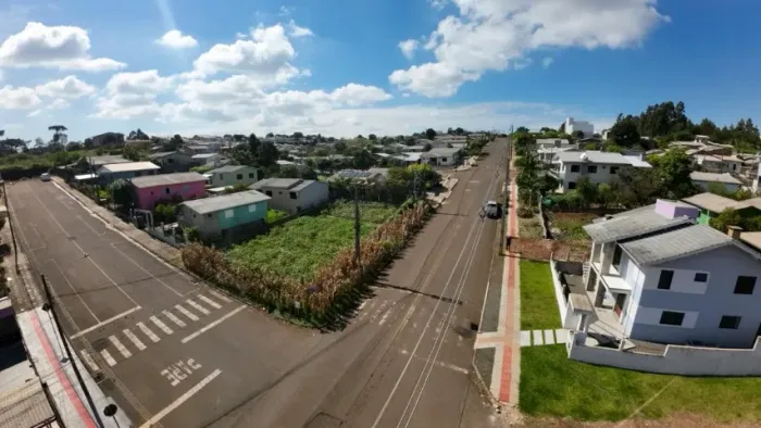 Terreno de esquina em Xanxerê com 450 m2