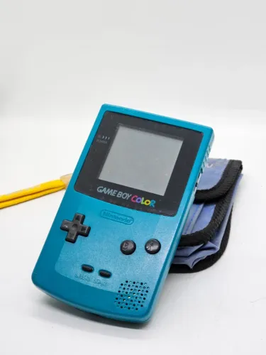 Nintendo Game Boy Color Original Teal Funcionando + Case