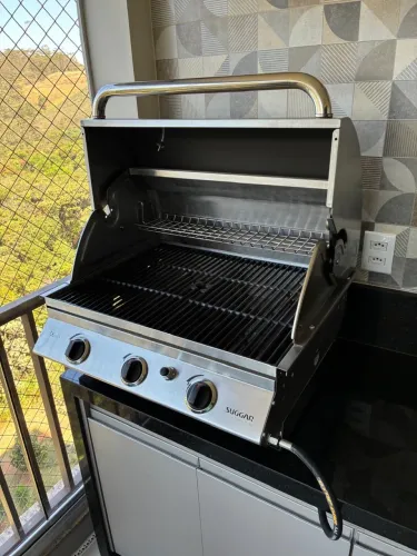 Churrasqueira para Bancada Inox à Gás Suggar