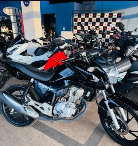 Honda CG 160 FAN FLEX 2024 Novíssima e com Baixo km!!