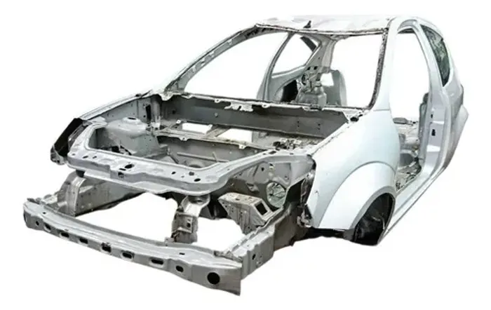 Carcaça Carroceria Frentao Traseira Ka 1.0 Flex 3p 2009 A 11 Prateado