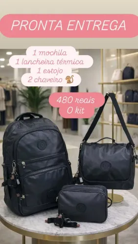 Kit escolar mochila