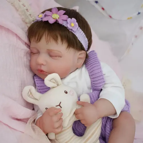 ? Bebê Reborn 48cm SUPER REALISTA - Parece um bebê de verdade!