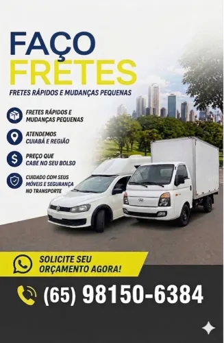 Fretes Cuiabá e Região - Mudanças e Transporte