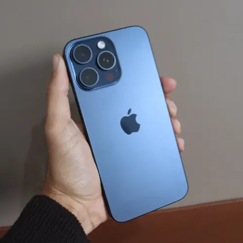Iphone 15 Pro Max Azul 256GB Saúde 89% S/ Peça Trocada