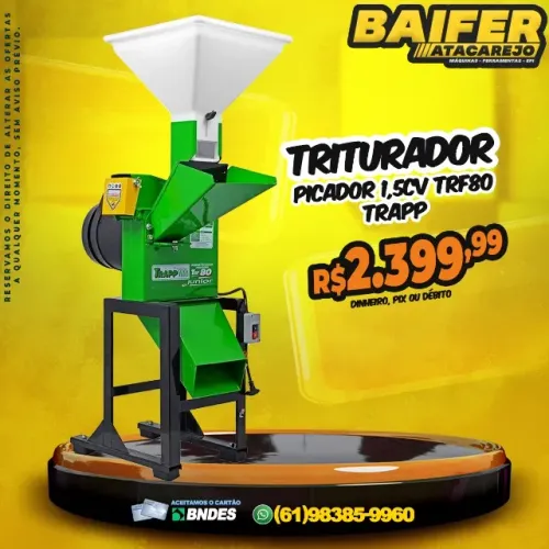 Triturador Picador 1,5Cv Trf80 Trapp