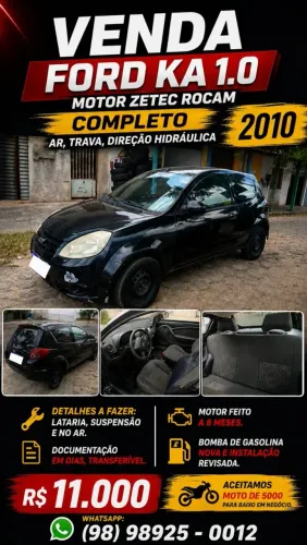 Ford KA 1.0 8v/1.0 8V ST Flex 3P 2011