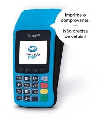 Máquina de cartão NOVA Mercado Pago