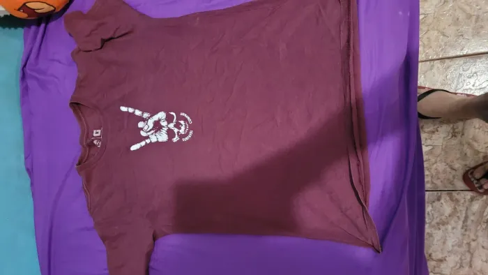Camiseta Caveira Rock, tamanho G