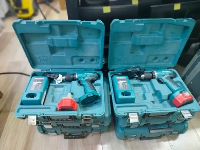 lote 6 parafusadeiras makita