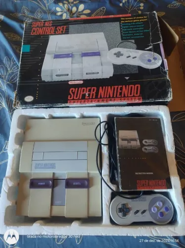 Super Nintendo Fat (modelo of board 001) Cib