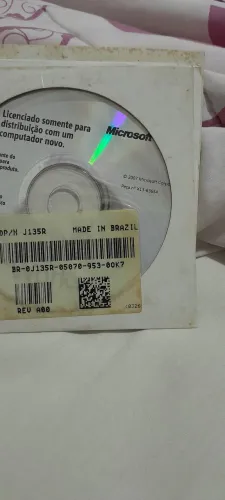 Cd microsoft ano 2007 original lacrado 