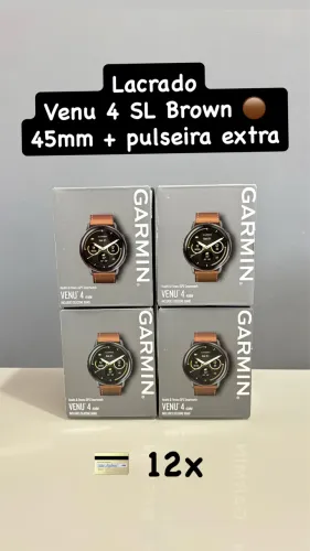 Garmin Venu 4 black (lacrado)