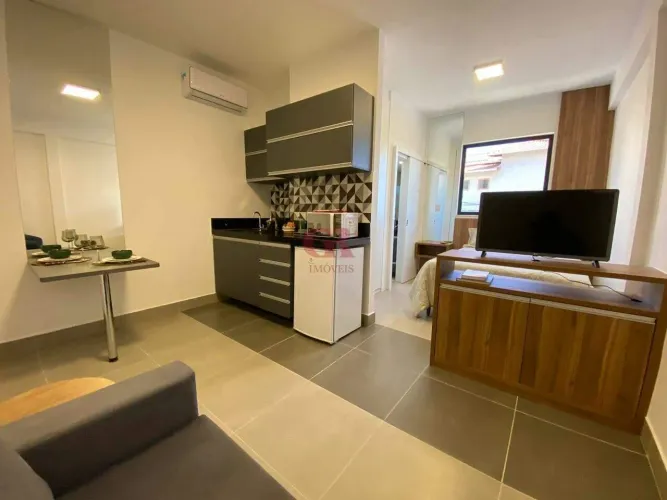 Flat para aluguel, 1 quarto, 1 suíte, Estoril - Belo Horizonte/MG