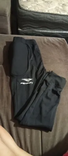 Calça De Goleiro Infantil Penalty Delta - Tam 10/12 Com Proteção
