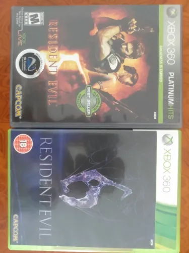 Coletânea Resident Evil XBOX 360 (Originais)