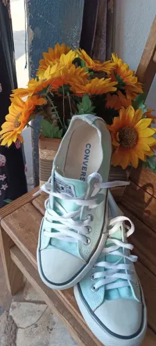 Tênis ALL star azul claro
