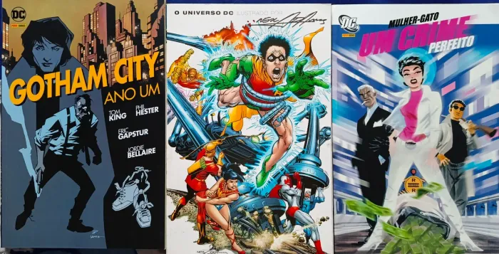 3 HQs DC Comics Gotham, Universo DC, Mulher Gato