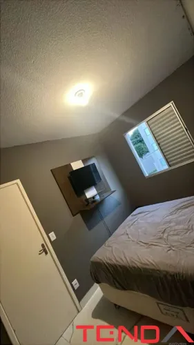 Apartamento para locação em Sorocaba-SP, bairro Caguassu: 2 quartos, 1 sala, 1 banheiro, 1