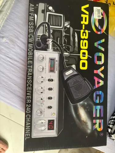 Rádio Amador Voyager VR3900 240 Canais AM/FM/SSB
