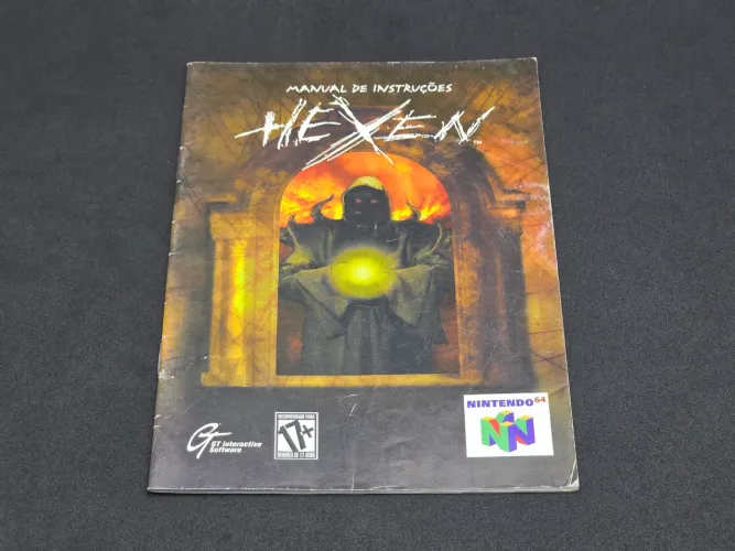 Manual Hexen Nintendo 64 GRADIENTE ORIGINAL